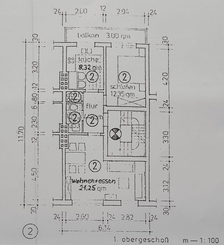 Wohnung zum Kauf 159.000 € 2 Zimmer 50 m²<br/>Wohnfläche 1.<br/>Geschoss Findorff - Bürgerweide Bremen 28215