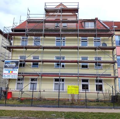 Wohnung zur Miete 1.100 € 4 Zimmer 118 m² 2. Geschoss frei ab sofort Heidenstr. 9 Vogelviertel Neubrandenburg 17034