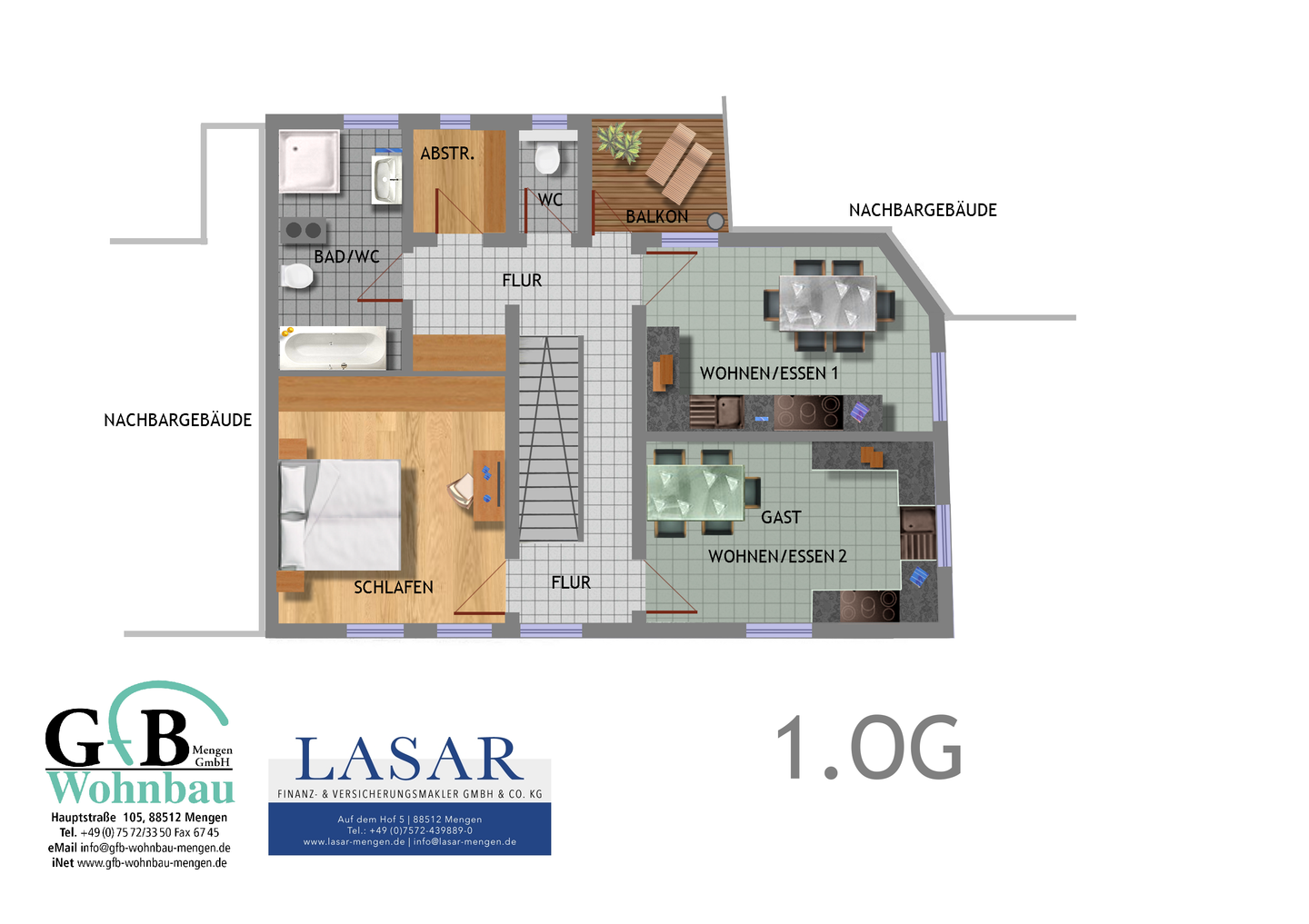 Immobilie in Mengen - Wohn- u. Geschäftshaus mit 1A-Lage in Kernstadt von Mengen - Bild 4