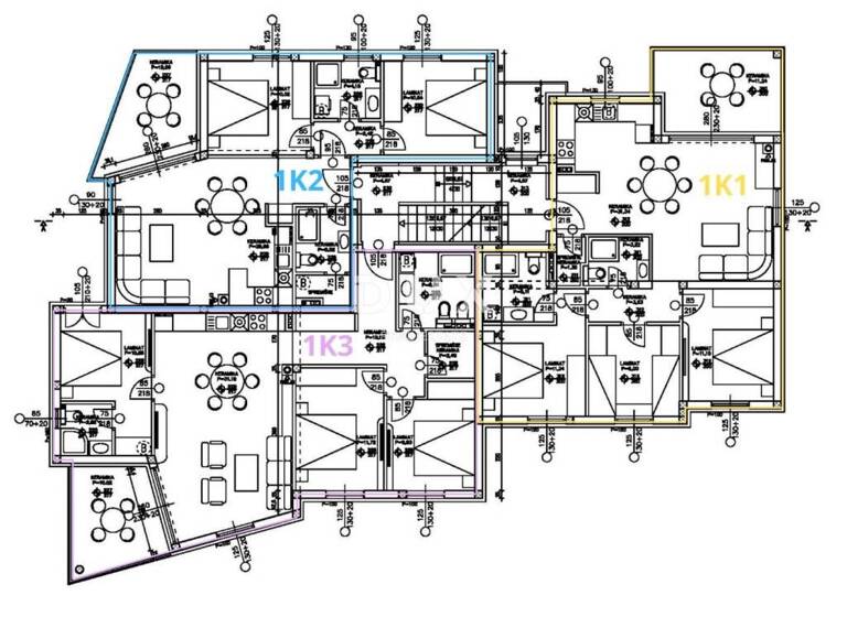 Wohnung zum Kauf 330.540 € 3 Zimmer 78 m² 1. Geschoss Tribunj