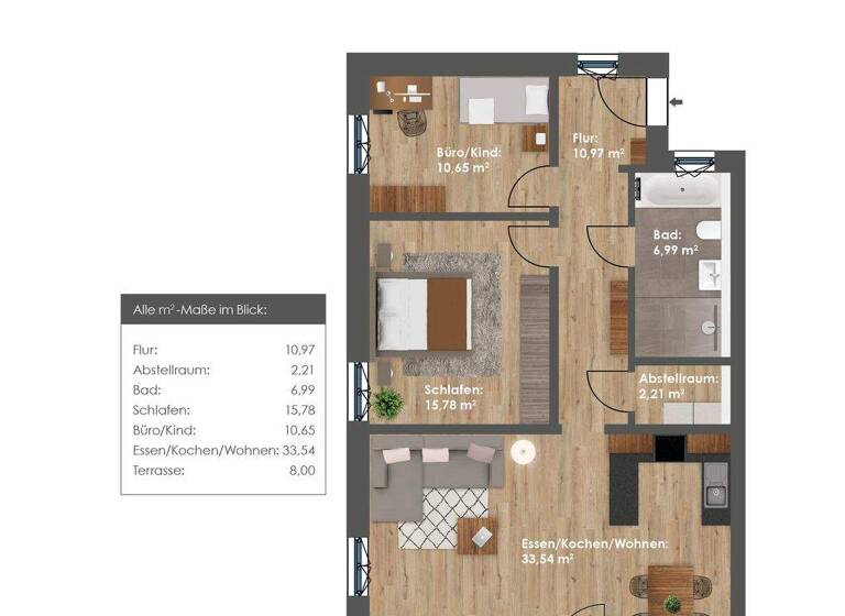 Wohnung zum Kauf - Erstbezug provisionsfrei 475.000 € 3 Zimmer 84,1 m² An der Leitn Beilngries 92339
