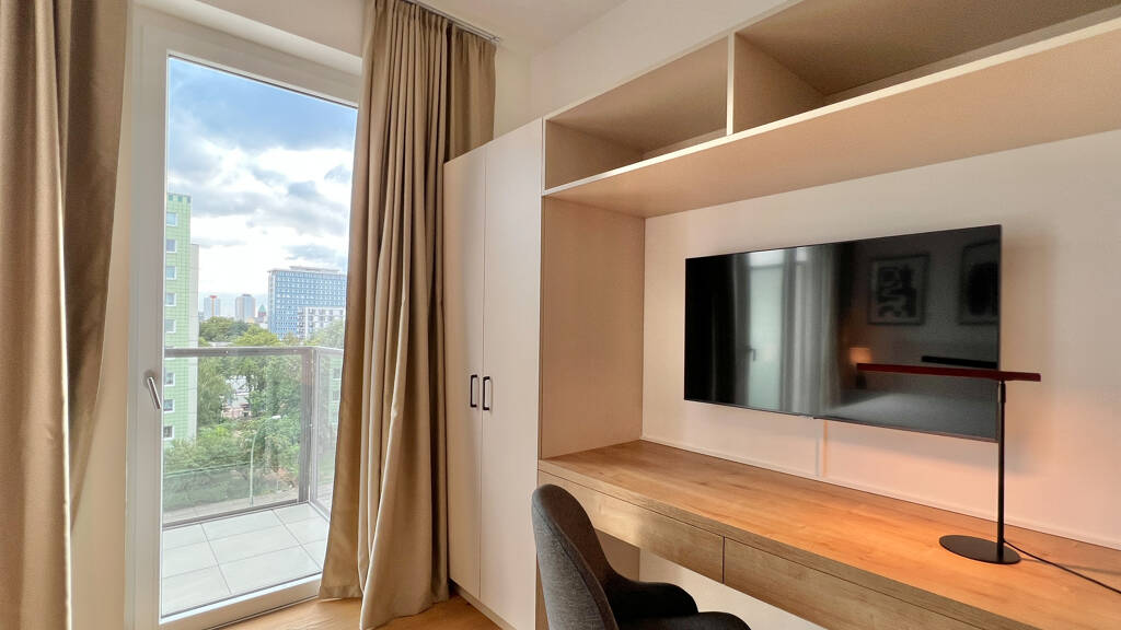 Studio zur Miete auf Zeit 1.395 € 1 Zimmer 34 m² frei ab 16.08.2026 Platz der Vereinten Nationen 22 A Friedrichshain Berlin 10249