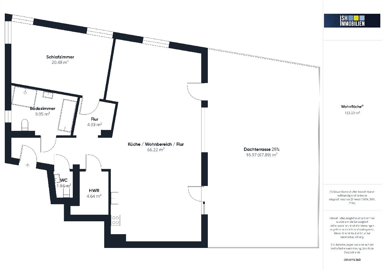 Penthouse zum Kauf 379.000 € 2 Zimmer 119 m²<br/>Wohnfläche 2.<br/>Geschoss Fredenbeck Fredenbeck 21717