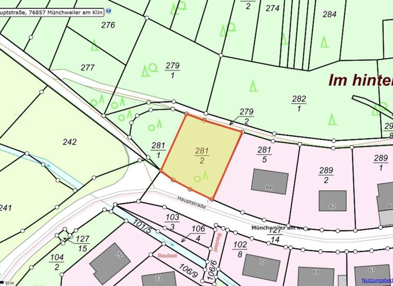 Grundstück zum Kauf 99.623 € 648 m² Grundstück Münchweiler am Klingbach 76857