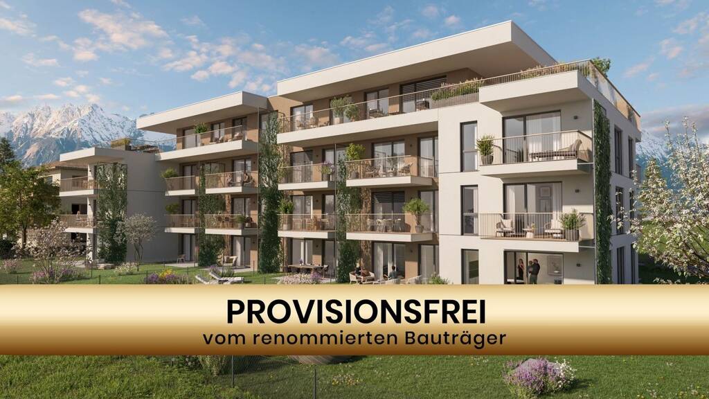 Wohnung zum Kauf - Erstbezug provisionsfrei 503.200 € 2 Zimmer 48 m² 1. Geschoss Amras Innsbruck 6020