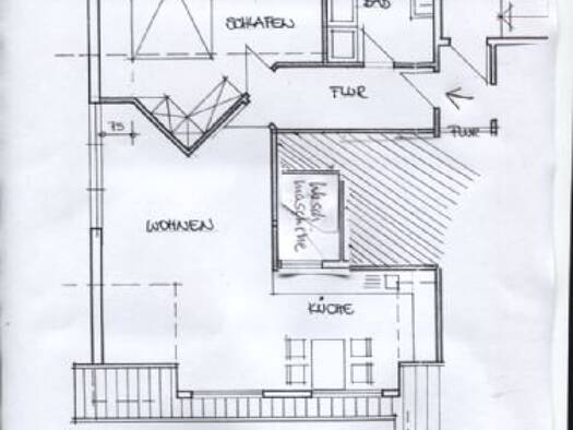 Studio zur Miete 550 € 2 Zimmer 56 m² 2. Geschoss frei ab 01.03.2026 Leihgestern Linden 35440