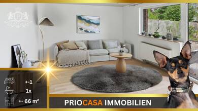 Terrassenwohnung zur Miete 650 € 2 Zimmer 66 m² Sirzenich Trierweiler 54311