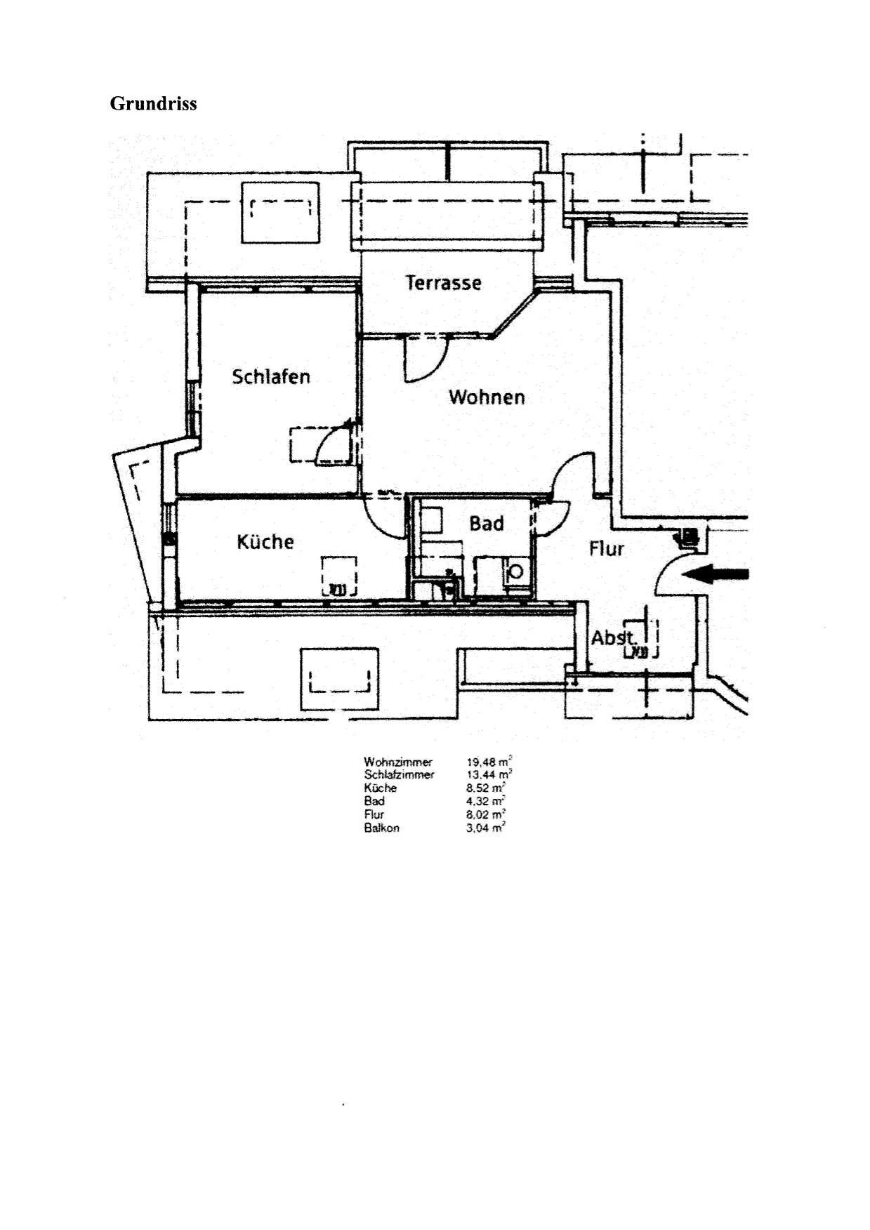 Wohnung zur Miete 700 € 2 Zimmer 55 m²<br/>Wohnfläche 4.<br/>Geschoss 01.01.2025<br/>Verfügbarkeit Brunnenstr. 5 Sindelfingen 101 Sindelfingen-Maichingen 71069