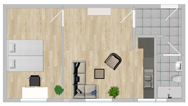 Wohnung zum Kauf provisionsfrei 125.000 € 2 Zimmer 48 m²<br/>Wohnfläche Zentralpunkt Nordrhein-Westfalen - Remscheid 42855