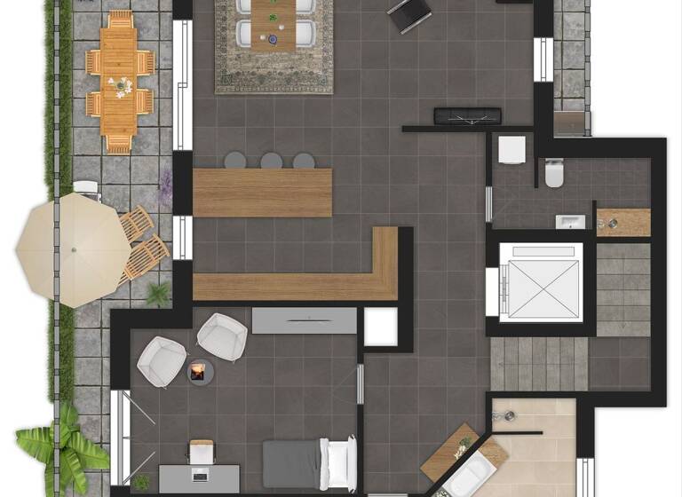 Penthouse zum Kauf 1.078.000 € 3,5 Zimmer 135 m² 3. Geschoss Paradies Konstanz 78462