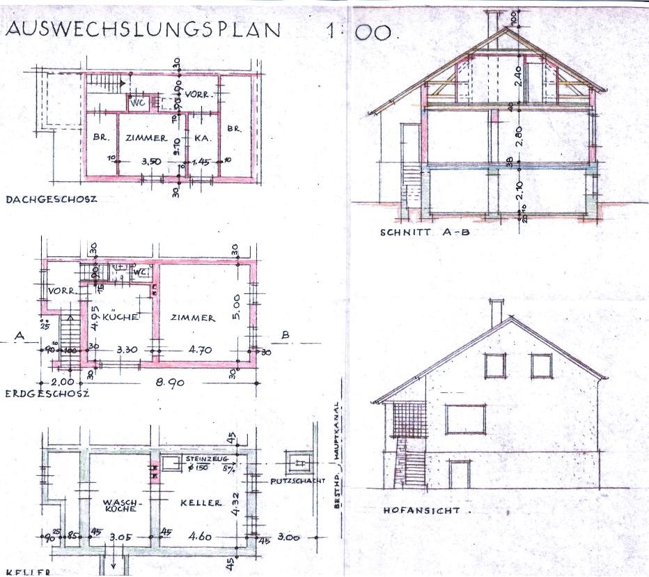 Doppelhaushälfte zum Kauf 135.000 € 2,5 Zimmer 66 m²<br/>Wohnfläche 210 m²<br/>Grundstück Wimpassing im Schwarzatale 2632