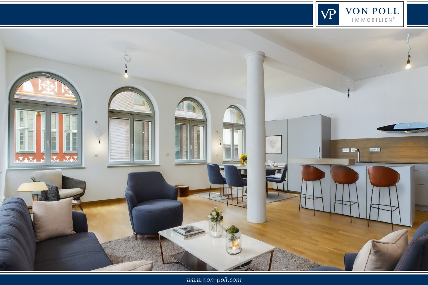 Wohnung zum Kauf 895.000 € 2 Zimmer 86 m²<br/>Wohnfläche 1.<br/>Geschoss Altstadt Frankfurt am Main 60311