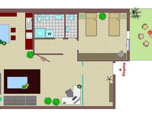 Wohnung zur Miete auf Zeit 2 Zimmer 1 m² Rheydt Süd 41236