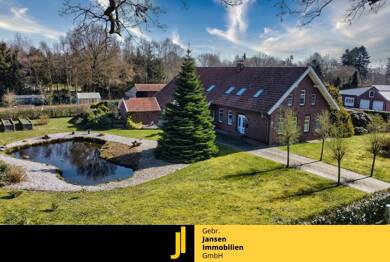 Einfamilienhaus zum Kauf 760.000 € 7 Zimmer 265 m² 34.000 m² Grundstück Elisabethfehn Barßel / Elisabethfehn 26676