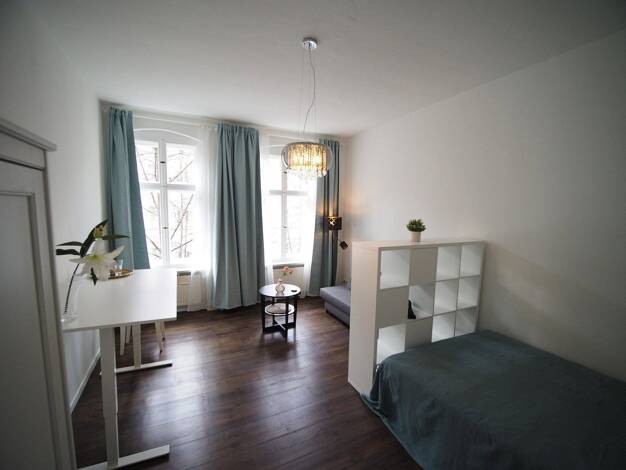 Studio zur Miete 980 € 1 Zimmer 37 m² 2. Geschoss Weißensee Pankow 13086
