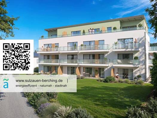 Wohnung zum Kauf - Neubau provisionsfrei 238.442 € 2 Zimmer 46,8 m² Geschoss 1/4 frei ab 01.02.2028 Berching Berching 92334