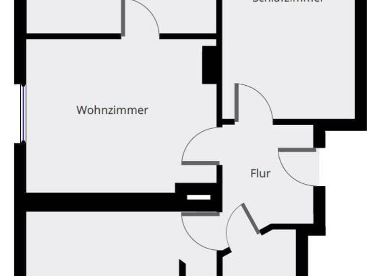 Wohnung zur Miete 354 € 3 Zimmer 56 m² 2. Geschoss frei ab 01.06.2026 Martin-Luther-Straße 3 Bitterfeld Bitterfeld-Wolfen 06749