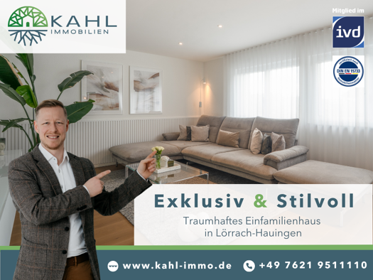 Einfamilienhaus zum Kauf provisionsfrei 1.264.633 € 7 Zimmer 294 m² 559 m² Grundstück Hauingen Lörrach 79541