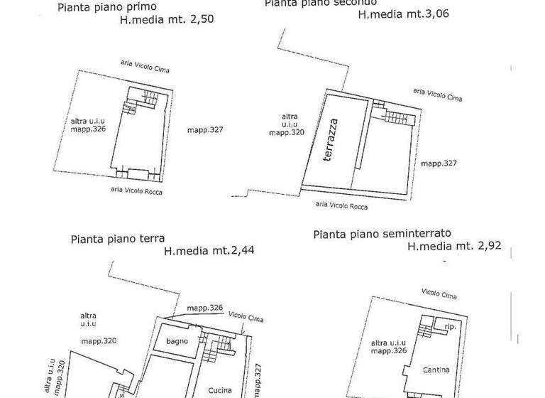 Wohnung zum Kauf 180.000 € 4 Zimmer 73 m² frei ab sofort Via Cima  18 Dolceacqua 18035