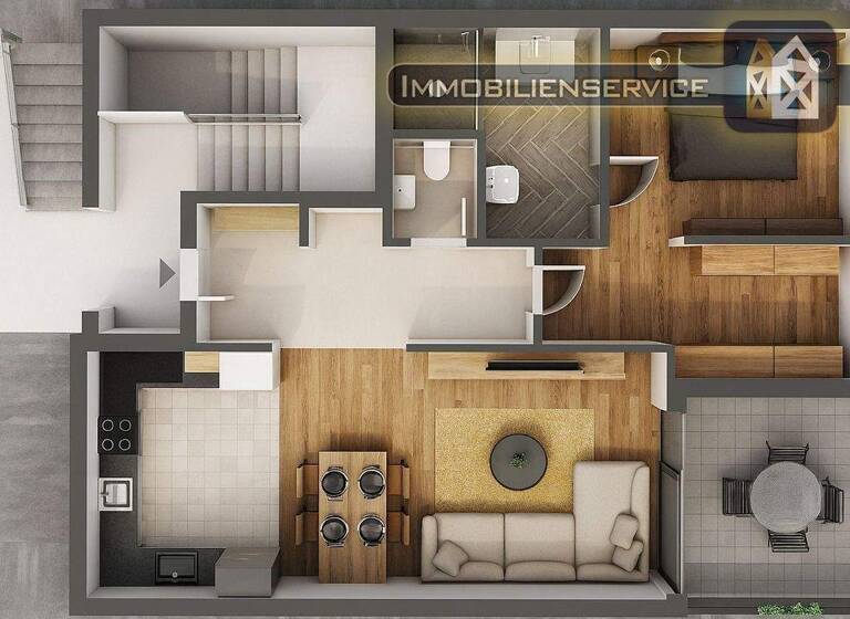 Studio zum Kauf 269.500 € 2 Zimmer 82 m² 2. Geschoss Eidinghausen Bad Oeynhausen 32549