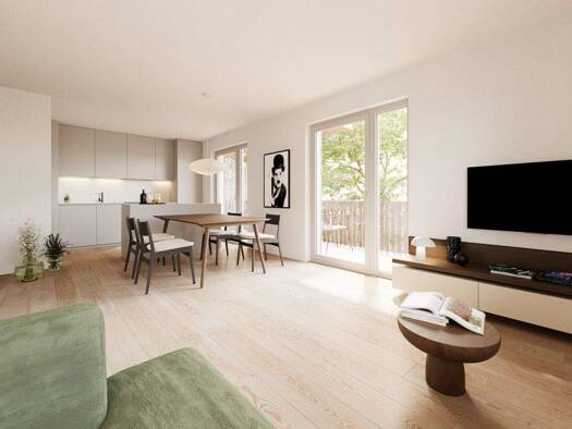 Wohnung zum Kauf - Erstbezug provisionsfrei 824.900 € 3 Zimmer 88,1 m² 2. Geschoss Deisenhofen Oberhaching / Deisenhofen 82041