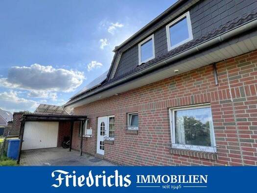 Doppelhaushälfte zum Kauf 275.000 € 5 Zimmer 143,8 m² 534 m² Grundstück Schwaneburg Friesoythe 26169