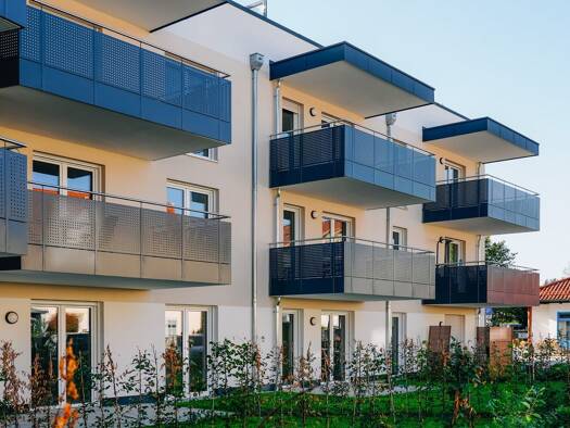 Wohnung zur Miete - Erstbezug 900 € 2 Zimmer 50 m² EG Rosenberger Straße Haag Haag i.OB 83527
