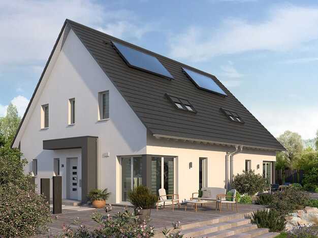Doppelhaushälfte zum Kauf 475.680 € 4 Zimmer 123,8 m² 1.327 m² Grundstück Uedelhoven Blankenheim 53945