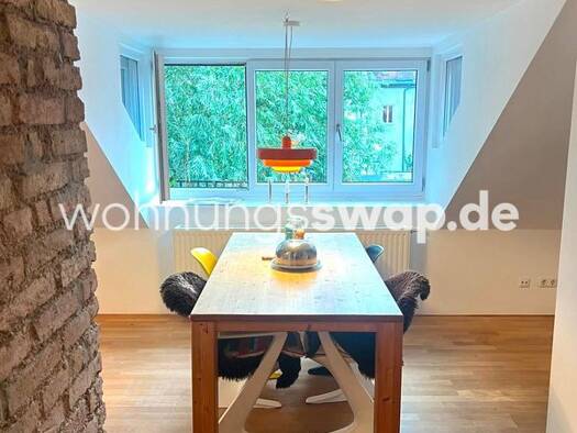 Wohnung zur Miete Tauschwohnung 1.450 € 3 Zimmer 68 m² 4. Geschoss Au-Haidhausen München 81541