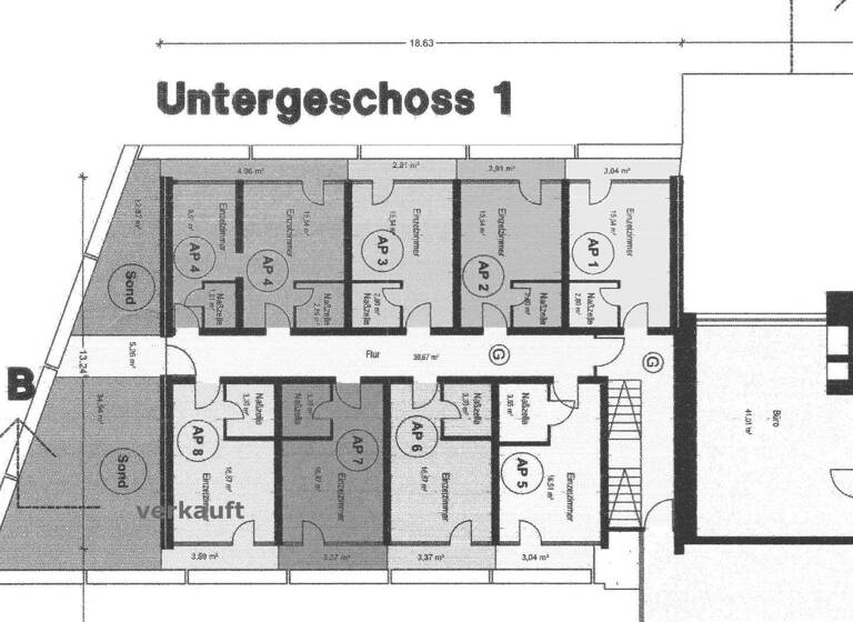 Wohnung zum Kauf provisionsfrei 22.000 € 1 Zimmer 19,4 m² frei ab sofort Badstr.10 Bad Steben 95138