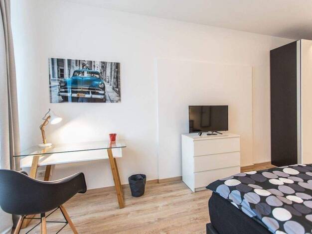 Studio zur Miete Wohnen auf Zeit 630 € 1 Zimmer 15 m² frei ab 01.04.2026 Uhlandstraße I 4.OGre Ostend Frankfurt am Main 60314