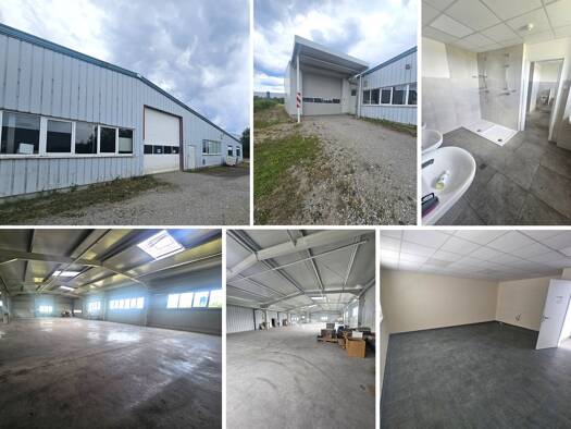 Produktionshalle zur Miete provisionsfrei 3,95 € 1.651 m² Lagerfläche teilbar ab 587 m² Niedersynderstedt Blankenhain 99444