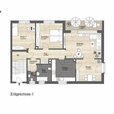 Terrassenwohnung zum Kauf 219.000 € 4 Zimmer 103,4 m² EG Sperberweg Hammerweg Weiden in der Oberpfalz 92637