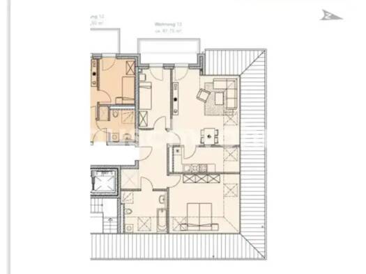 Wohnung zur Miete Tauschwohnung 945 € 3 Zimmer 81 m² 2. Geschoss Fahrland Potsdam 14476