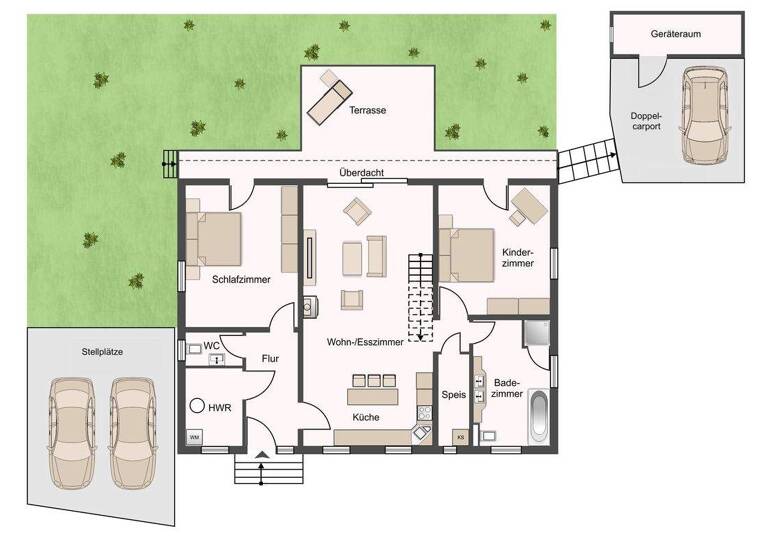 Einfamilienhaus zum Kauf 529.000 € 5 Zimmer 208 m² 687,3 m² Grundstück Obertrubach 91286