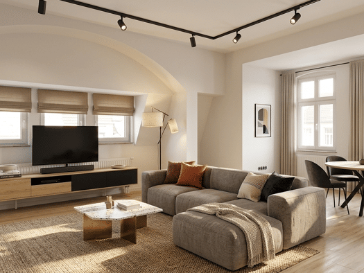 Wohnung zur Miete 800 € 3 Zimmer 100 m² 2. Geschoss Wilhelm-Müller-Straße 4 Innenstadt Dessau-Roßlau 06844