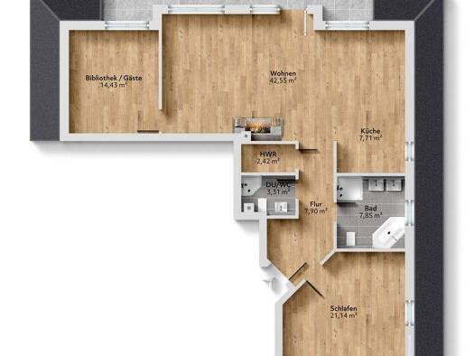 Wohnung zur Miete 1.300 € 3 Zimmer 116 m² EG frei ab 01.04.2026 Bad Orb 63619