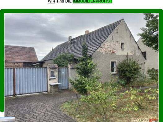 Bauernhaus zum Kauf 130.000 € 5 Zimmer 250 m² 39.580 m² Grundstück Züllsdorf Herzberg 04916