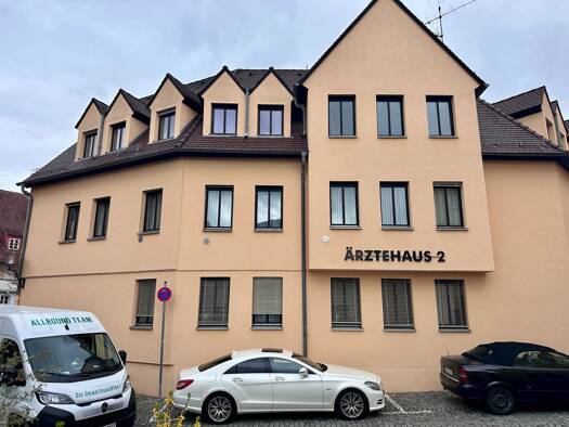 Praxis zur Miete 2.717 € 17 Zimmer 247 m² Bürofläche Häfnersgäßchen 4 Schwabach Schwabach 91126