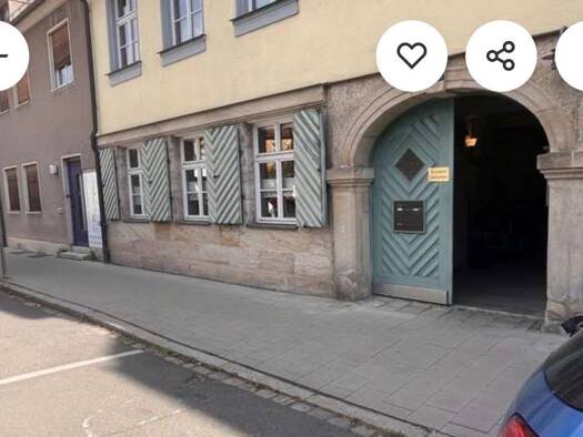 Wohnung zur Miete 875 € 1,5 Zimmer 60 m² Geschoss 2/2 Theaterplatz 19 Innenstadt Erlangen 91054