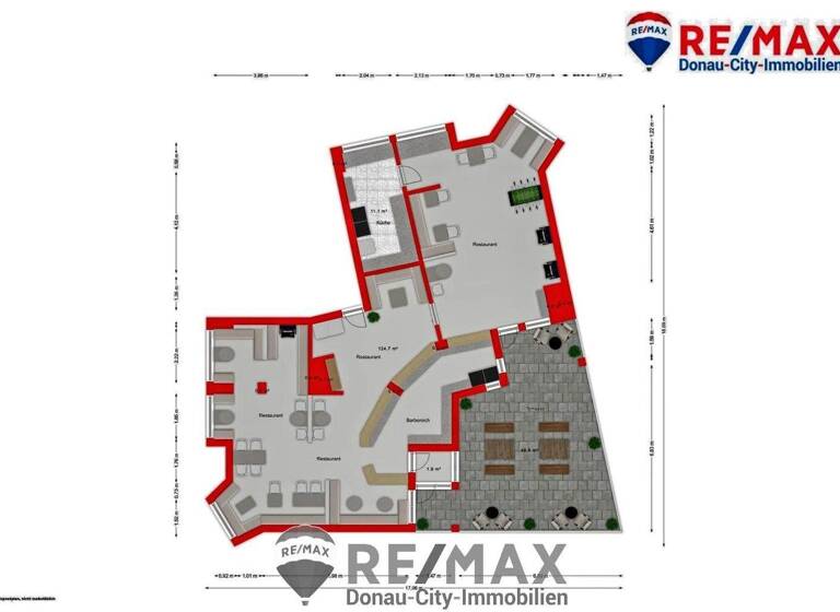 Bar/Café zur Miete 1.690 € 252 m² Gastrofläche Wien 1220