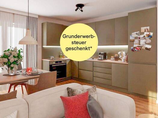 Wohnung zum Kauf - Neubau provisionsfrei 329.900 € 2 Zimmer 54,4 m² 2. Geschoss frei ab 01.08.2026 Dörpsring 2 Hasloh 25474