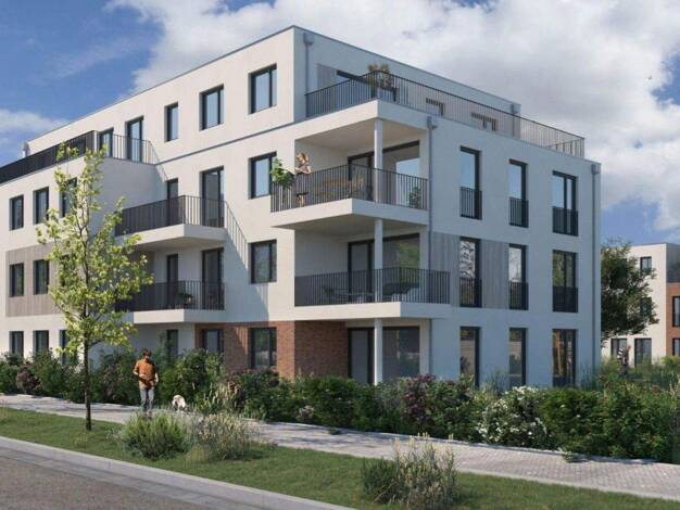 Wohnung zum Kauf - Erstbezug provisionsfrei 302.000 € 2 Zimmer 55 m² 2. Geschoss Marga-Jess-Straße 32 Schützenplatz Lüneburg 21337