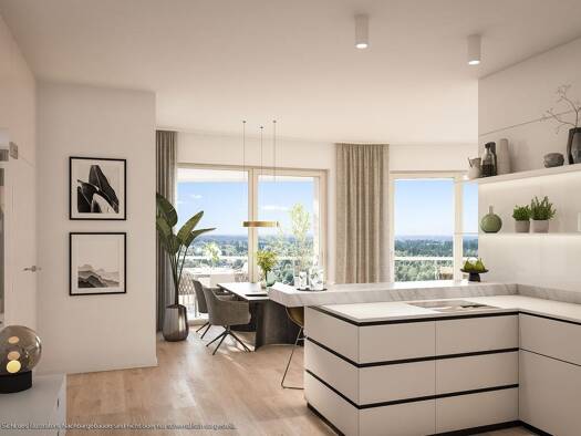 Wohnung zum Kauf - Neubau provisionsfrei 861.000 € 4 Zimmer 112,4 m² 4. Geschoss Franz-Heubl-Straße 1 Ramersdorf-Perlach München 81735