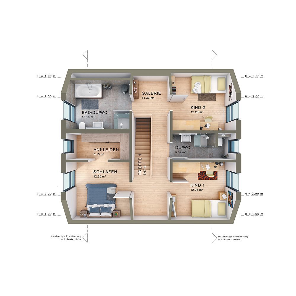 Einfamilienhaus zum Kauf provisionsfrei 580.600 € 5 Zimmer 154 m²<br/>Wohnfläche 1.400 m²<br/>Grundstück Stendal Stendal 39576