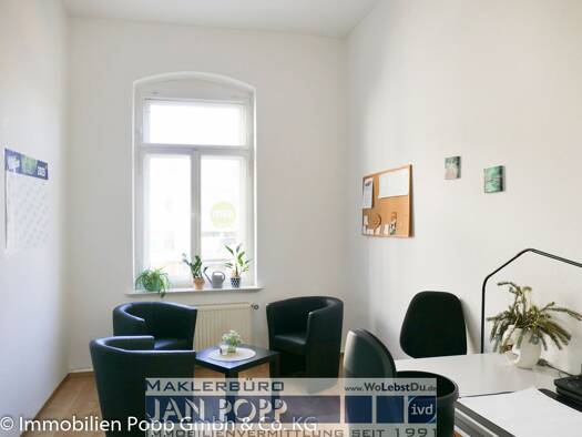 Büro zur Miete 985 € 8 Zimmer 196,5 m² Bürofläche Ackermannstraße 10 Reichenbach Reichenbach 08468