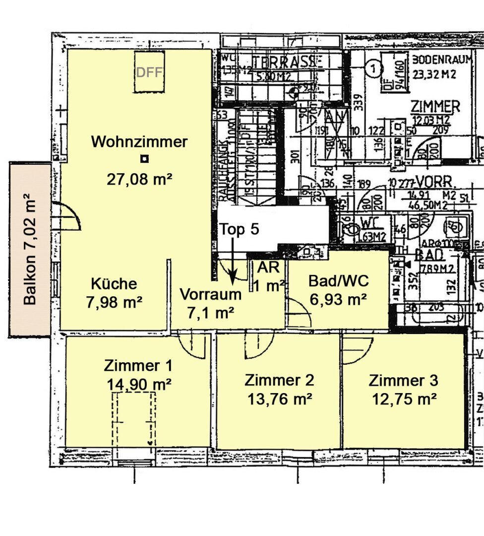 Wohnung zum Kauf 390.000 € 4 Zimmer 92 m²<br/>Wohnfläche Wien 1140