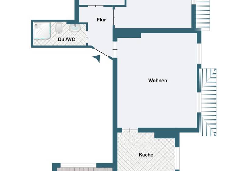 Wohnung zum Kauf 139.900 € 3,5 Zimmer 69 m² 1. Geschoss frei ab sofort Lütgendortmund Dortmund 44388