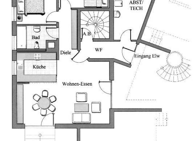 Wohnung zur Miete 800 € 3 Zimmer 85 m² Geschoss -1/2 frei ab 01.05.2026 Weißer Weg 29 Seißen Blaubeuren 89143