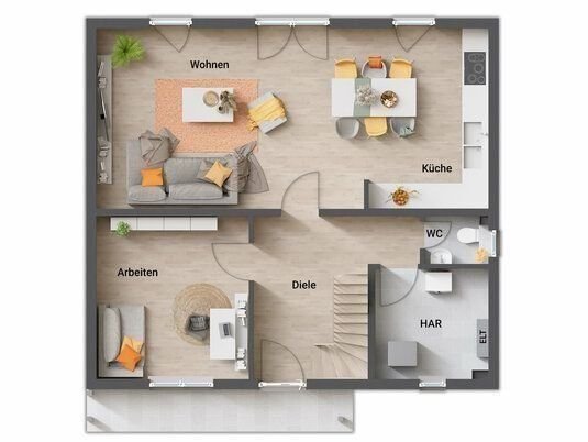 Haus zum Kauf provisionsfrei 255.000 € 5 Zimmer 143 m²<br/>Wohnfläche Julbach 84387